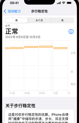 大连iPhone手机维修如何在iPhone开启'步行稳定性通知'