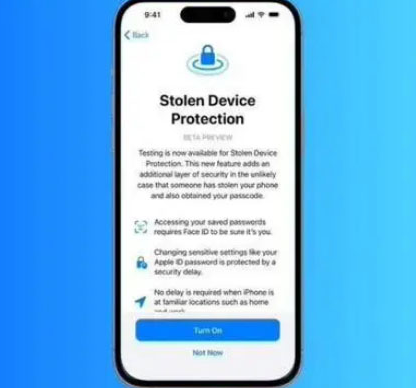 大连苹果授权维修店分享被盗设备保护功能开启方法 