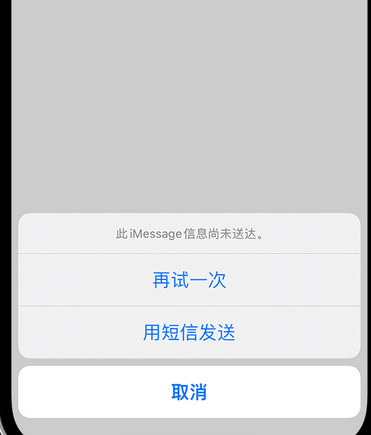 大连apple维修iPhone上无法正常发送iMessage信息