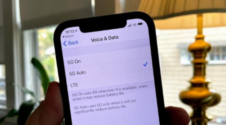 大连苹果手机维修分享iPhone 12如何打开或关闭5G网络 